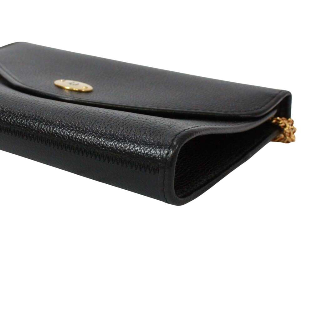 CHRISTIAN DIOR Vintage Black Leather Shoulder Bag - Picture 5 of 14